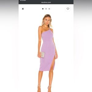 Lovers and Friends Lazo Midi Dress in Lilac Purple - TAGS on - NEVER WORN!